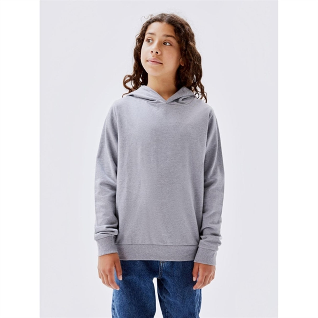 Name It Grey Melange Hoodie