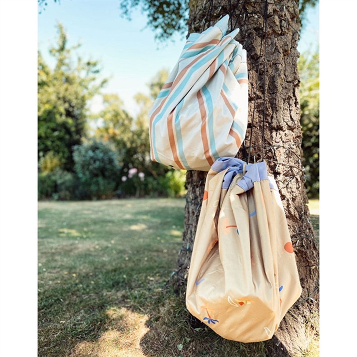 Play&Go 2-in-1 Play Mat Outdoor Stripes