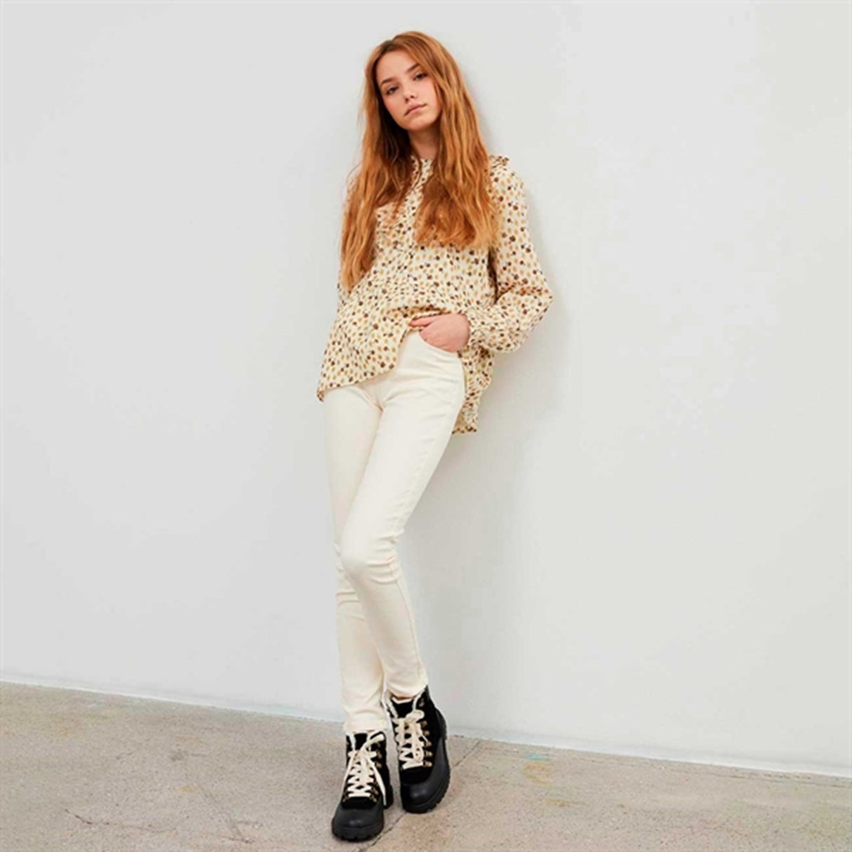 Sofie Schnoor Young Antique White Cecilie Shirt 5