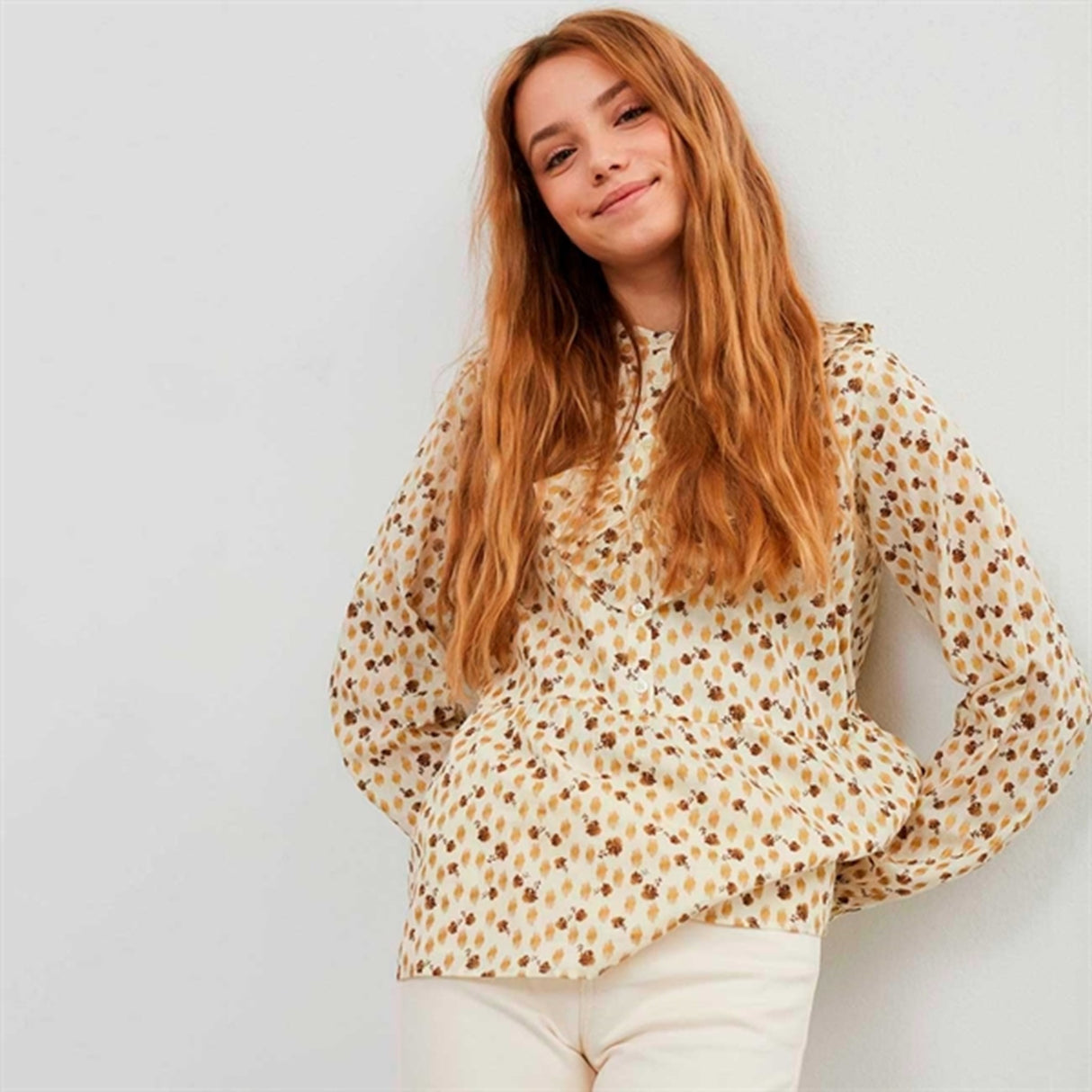 Sofie Schnoor Young Antique White Cecilie Shirt 6
