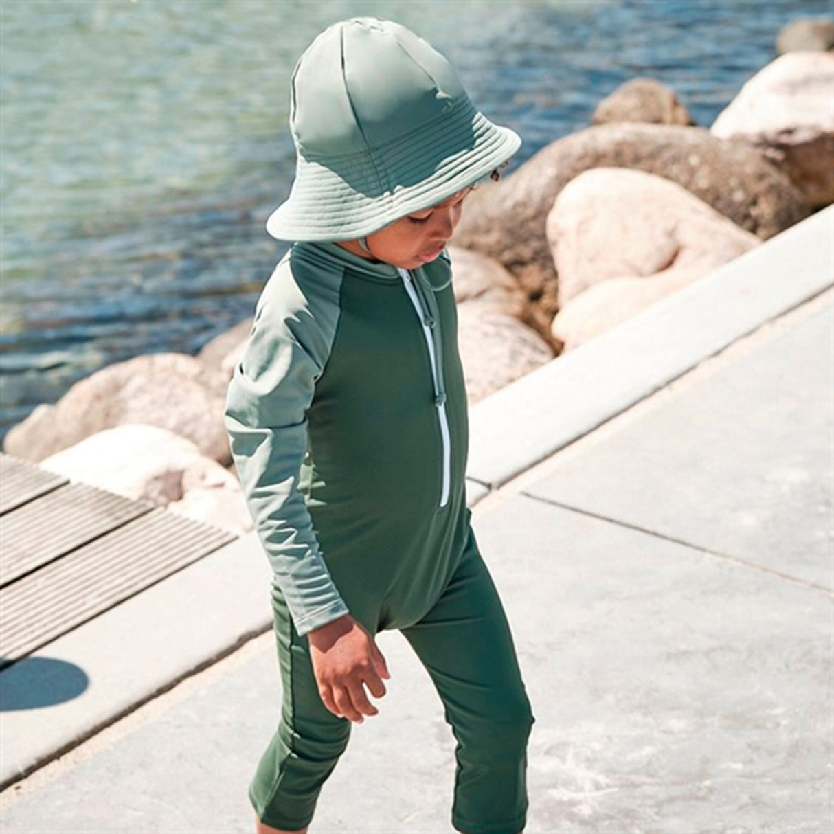 Petit Crabe Army Frey UV Sunhat