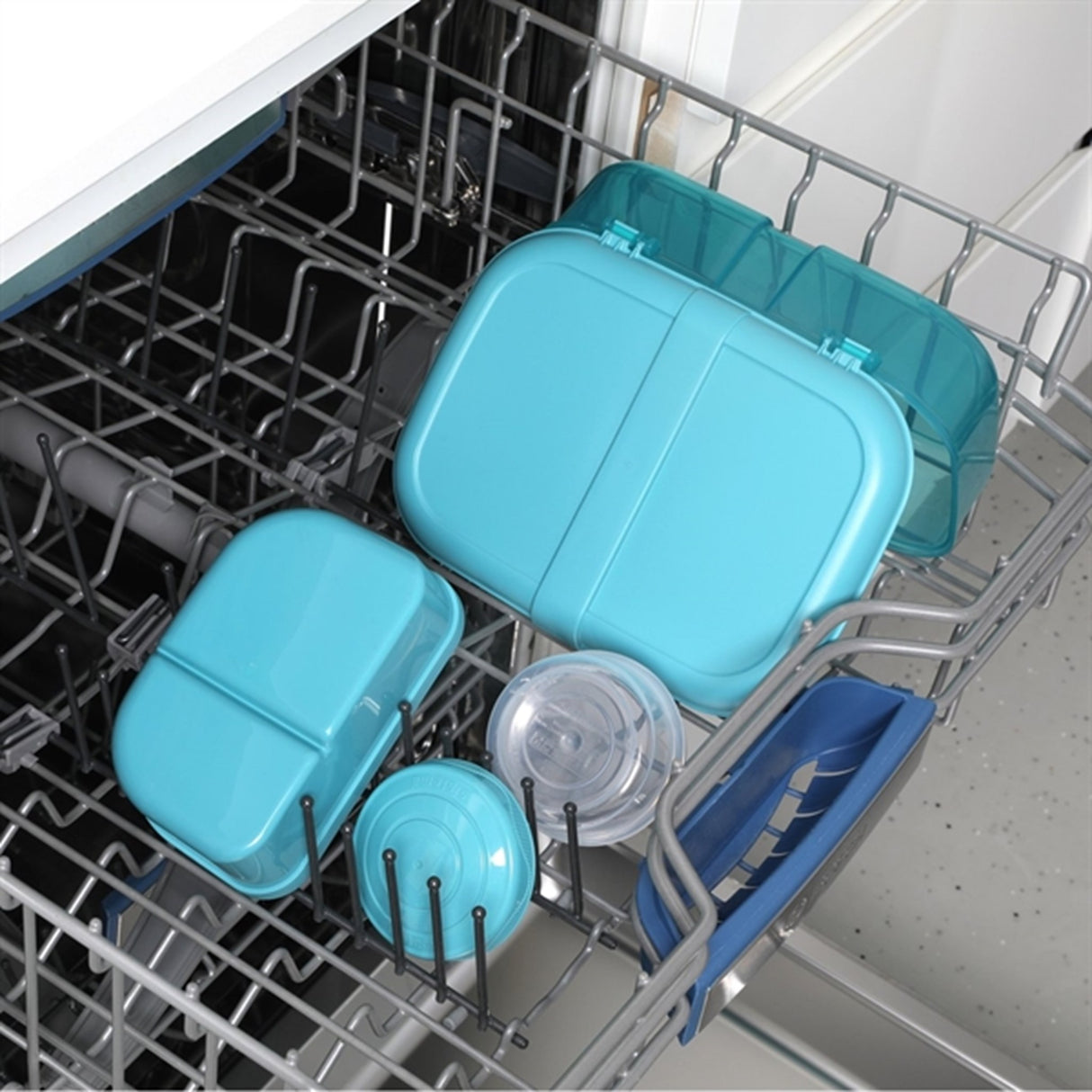 Sistema Ribbon Lunch Box 1,1 L Teal Stone