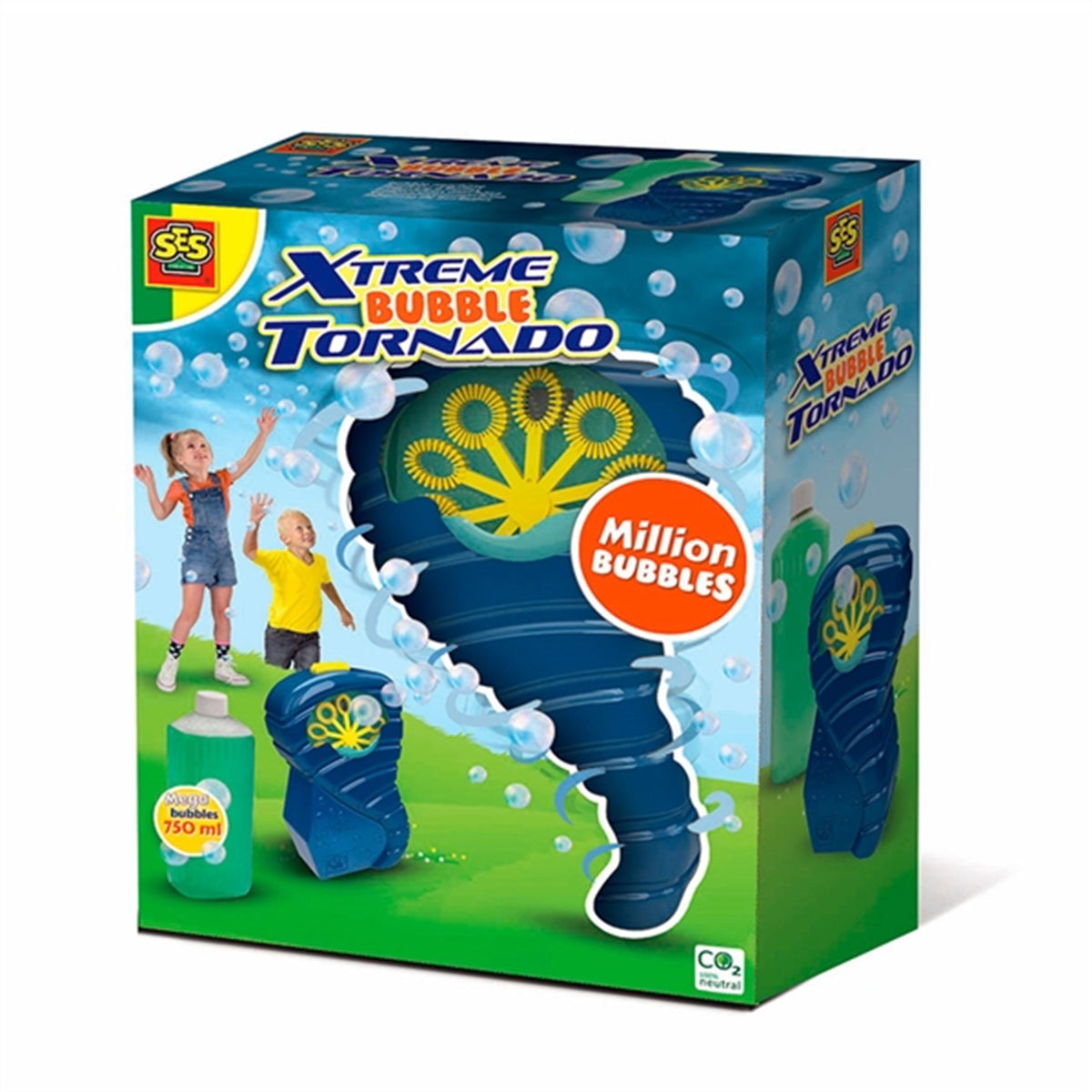 SES Creative Xtreme Tornado Soap Bubble Machine