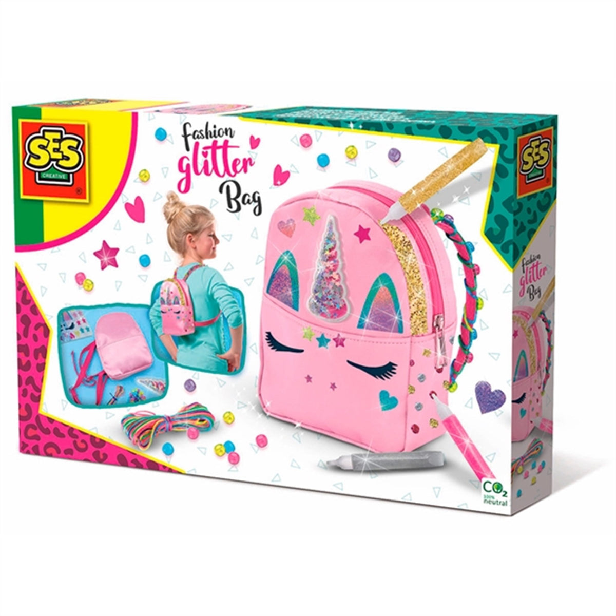 SES Creative Fashion Glitter Bag