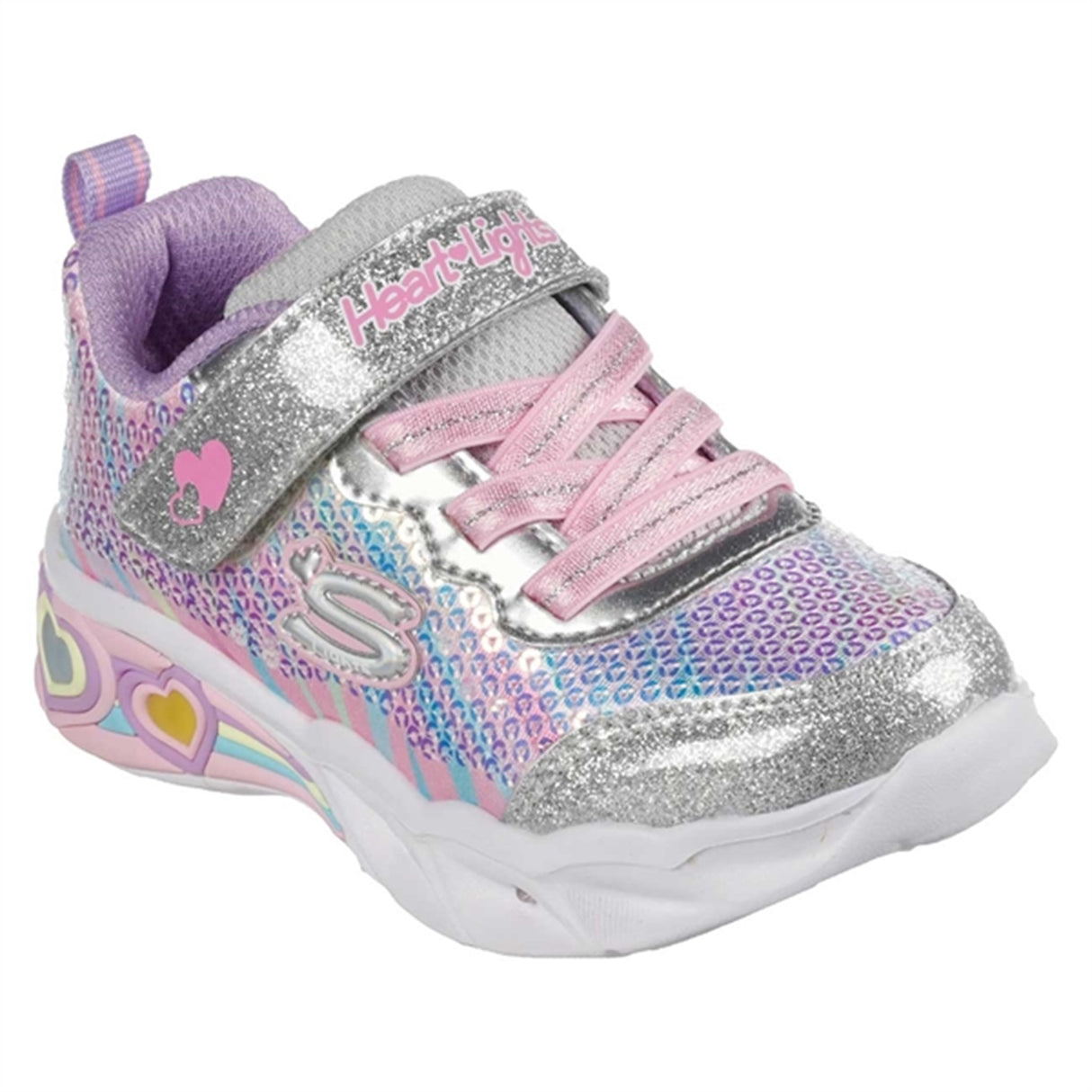 Skechers S-Lights Heart Lights Sneakers Lets Shine