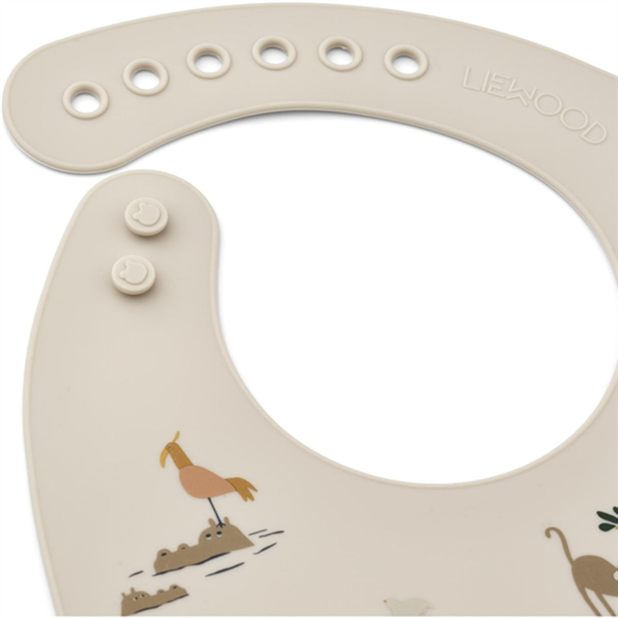 Liewood Tilda Bib 2-Pack All Together Sandy