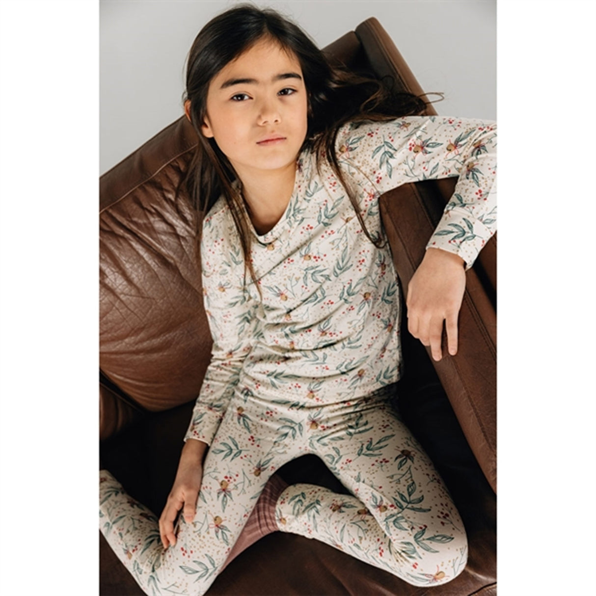 The New White Swan Bell Aop Holiday Pyjamas