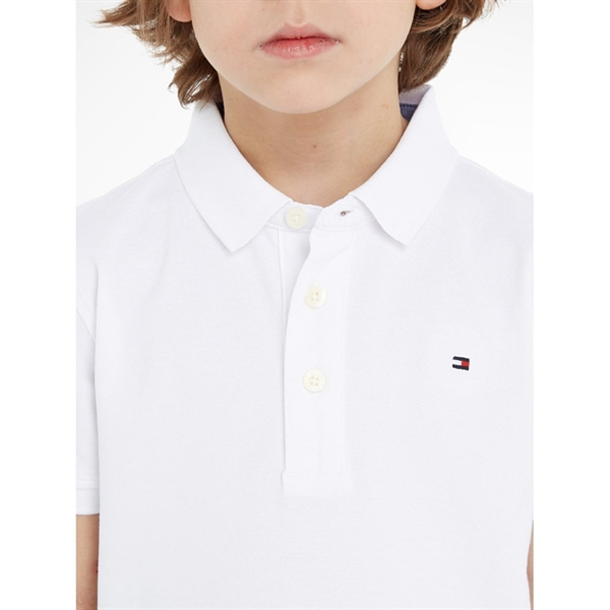 Tommy Hilfiger Boy Tommy Polo T-Shirt Bright White