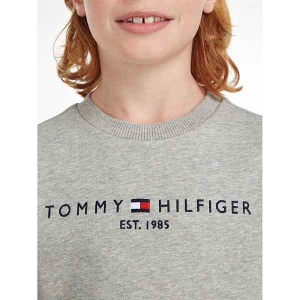 Tommy Hilfiger Essential Sweatshirt Light Grey Heather
