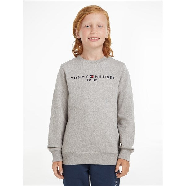 Tommy Hilfiger Essential Sweatshirt Light Grey Heather