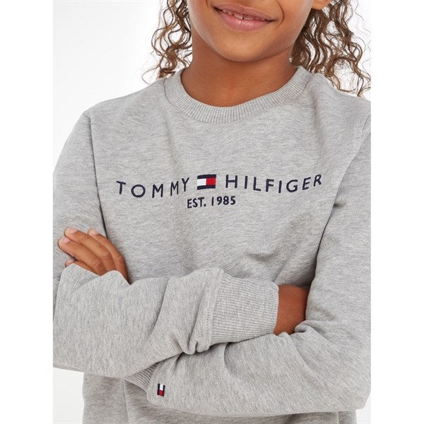 Tommy Hilfiger Essential Sweatshirt Light Grey Heather