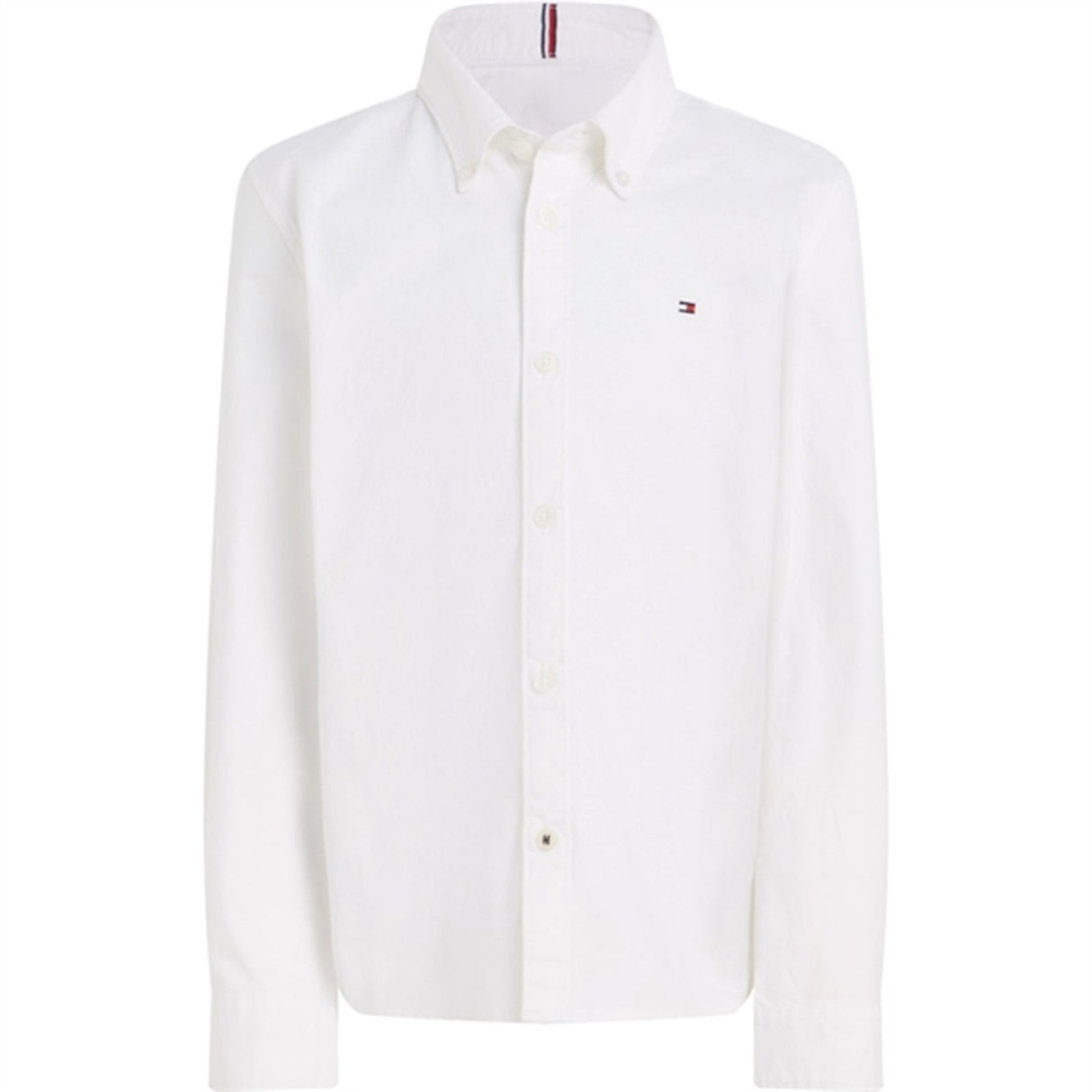 Tommy Hilfiger Boy Stretch Oxford Shirt White