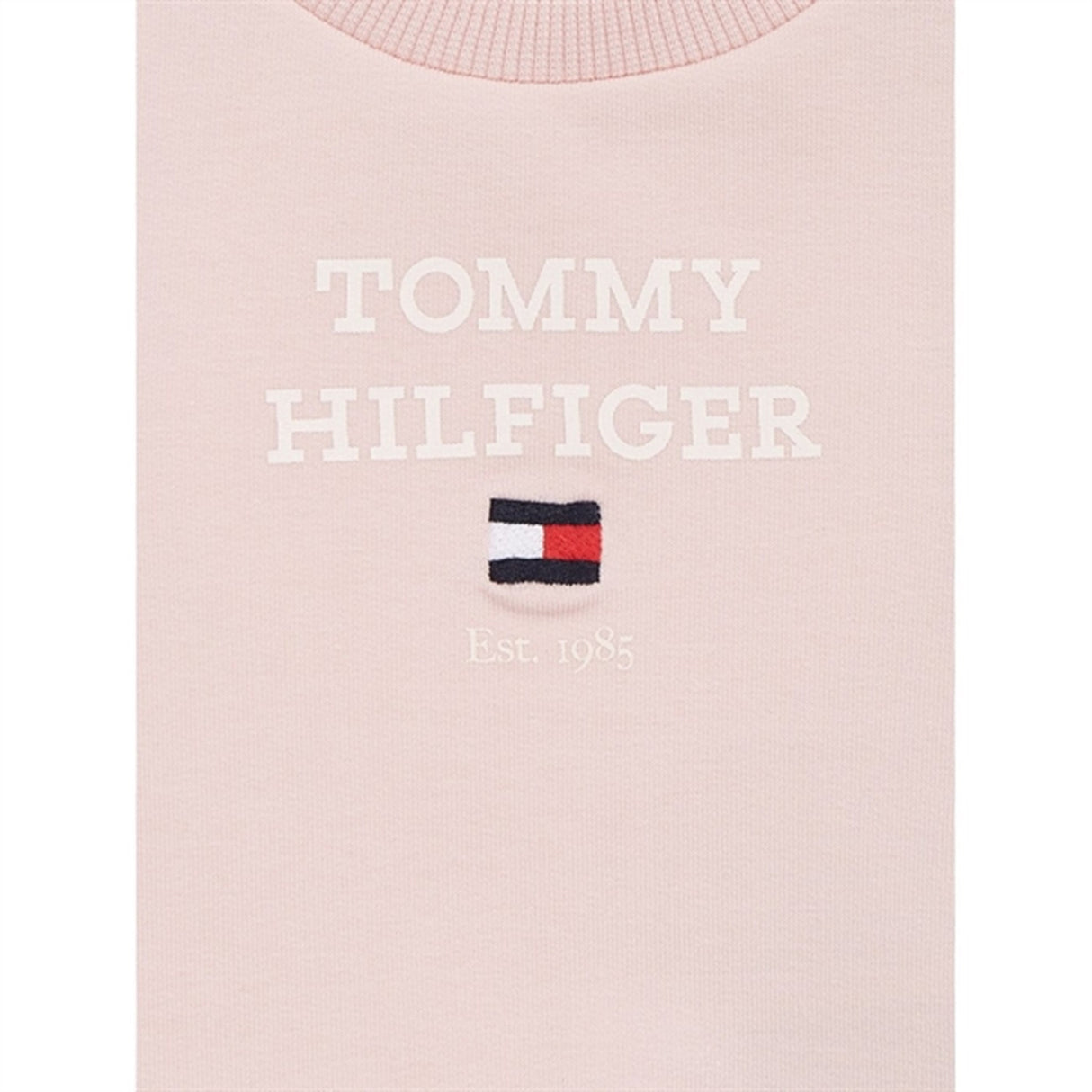 Tommy Hilfiger Baby Th Logo Set Whimsy Pink