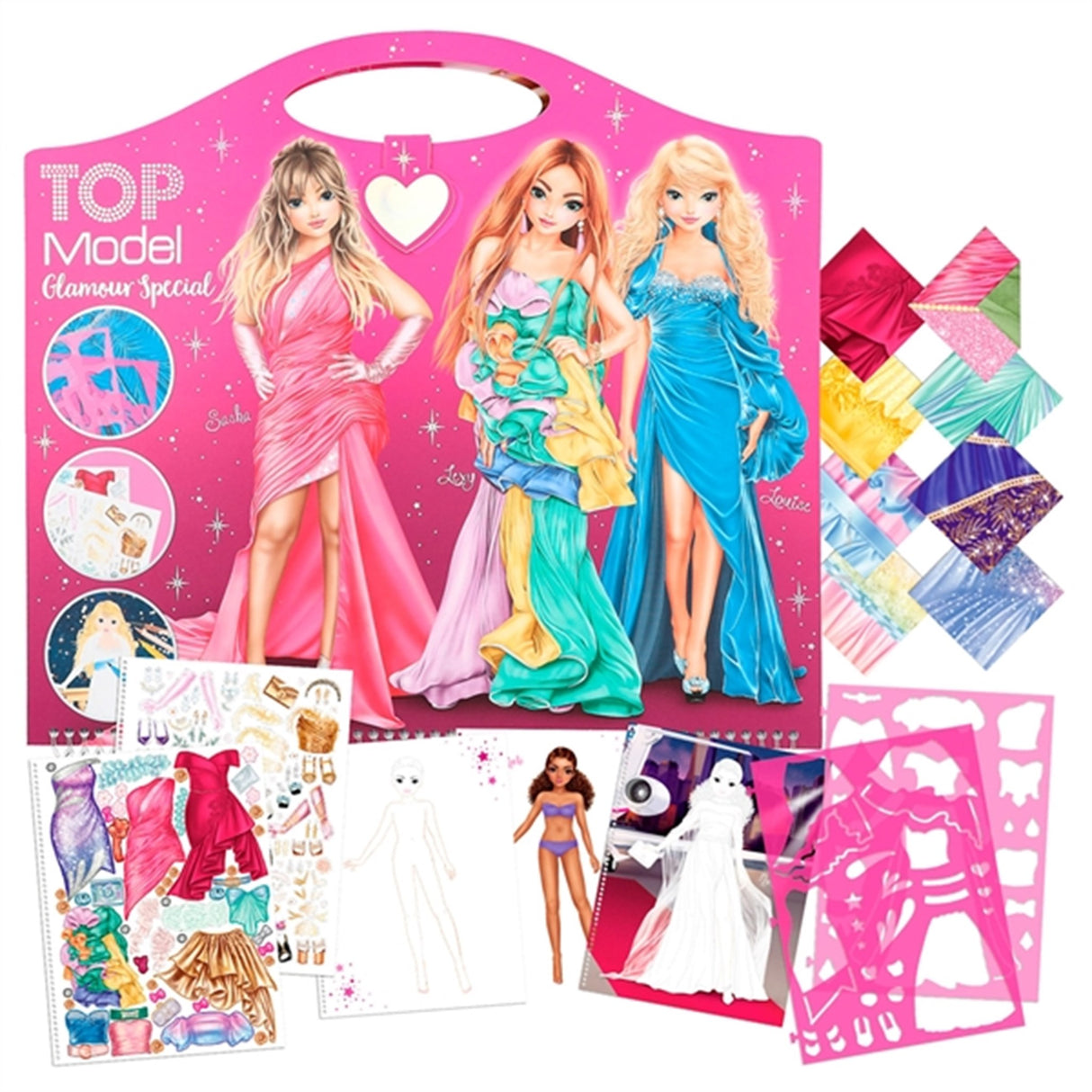 TOPModel Create Your Glamour Special Colouring Book 2