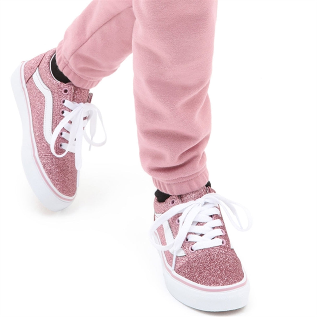 VANS Old Skool Glitter Lilas 4