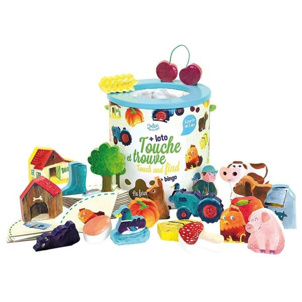 Hippychick Vilac Feel and Find Farm Game main image 0
