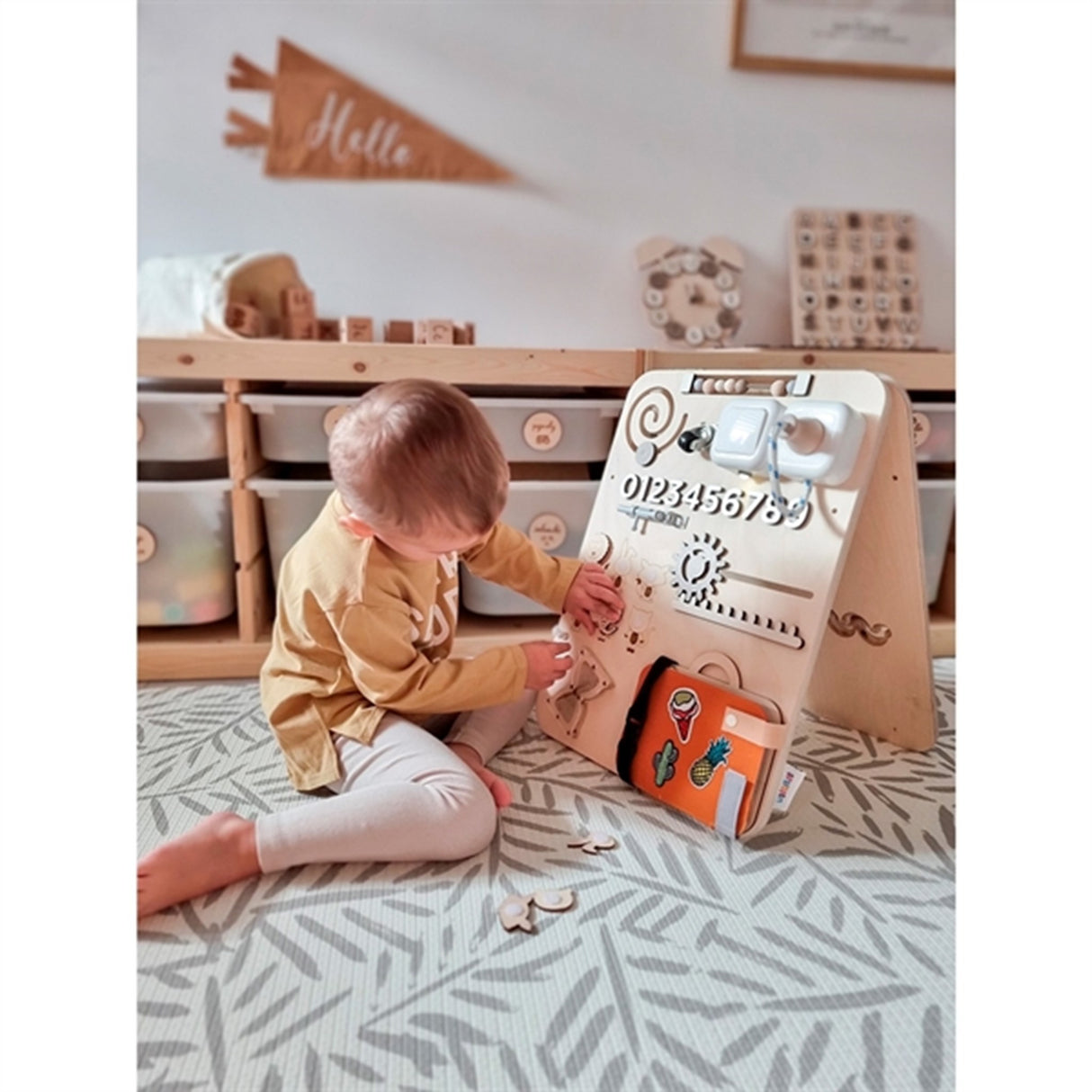 Woobiboo Woobiboard Double Busy Board Enjoy the Fun 6