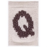 Smallstuff Knit Letter Nature