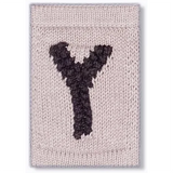 Smallstuff Knit Letter Nature