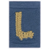 Smallstuff Knit Letter Blue