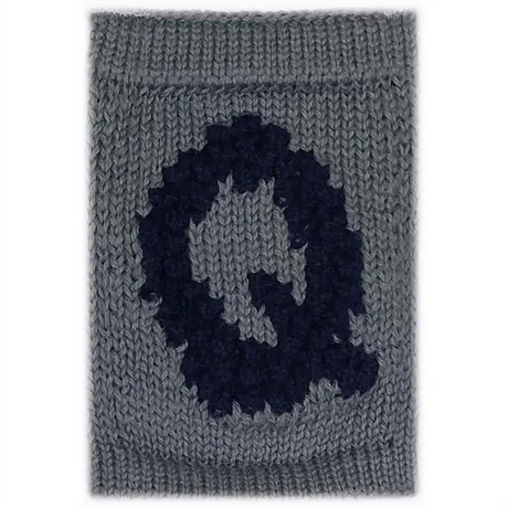 Smallstuff Knit Letter Blue