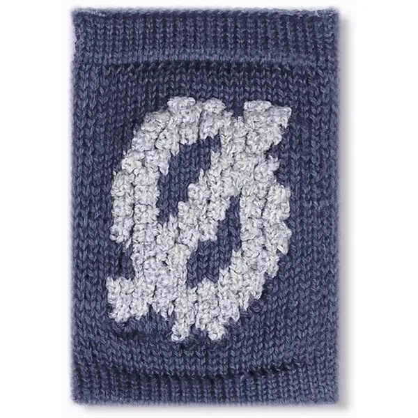 Smallstuff Knit Letter Blue