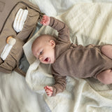 That's Mine Brown Melange Becca Wrap Bodystocking