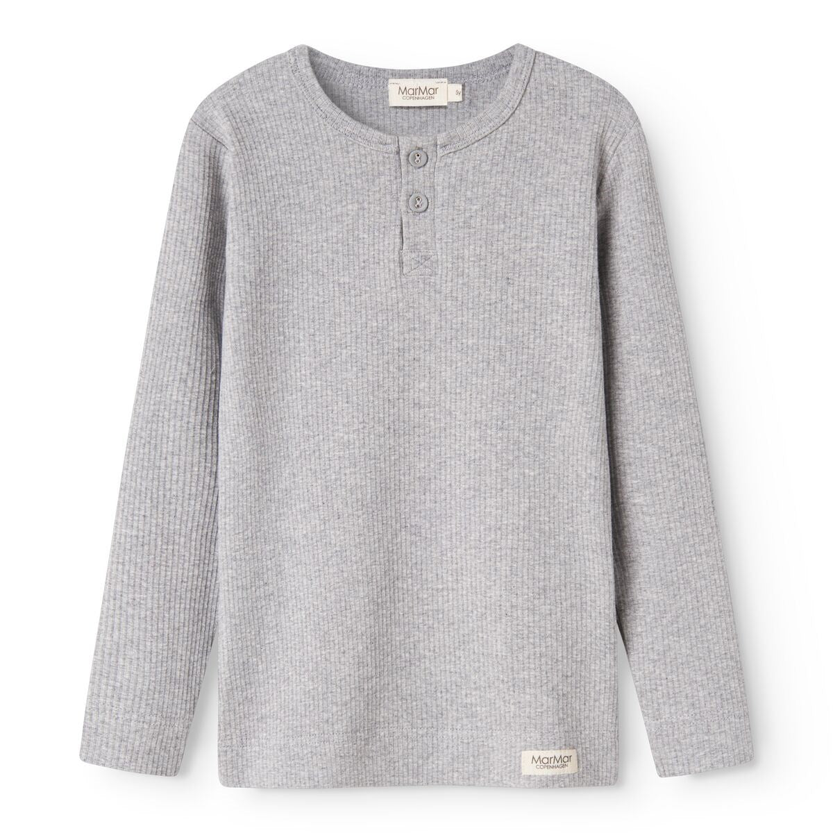 MarMar Modal Melange Light Grey Melange Blouse