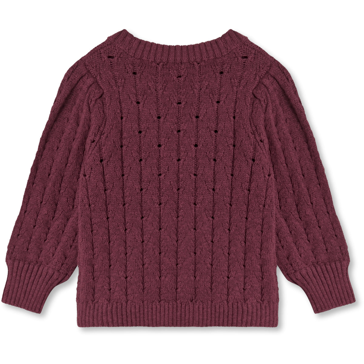 Fliink Burgendy Bon Cashmere Blouse