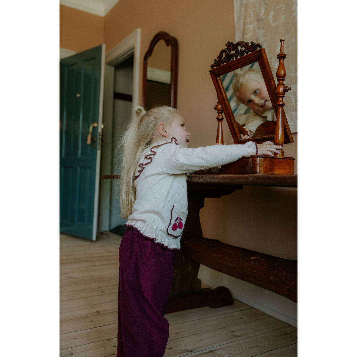 Fliink Burgendy Dolly Pants