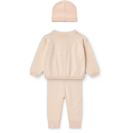 COPENHAGEN COLORS Soft Pink Classic Merino Baby Set
