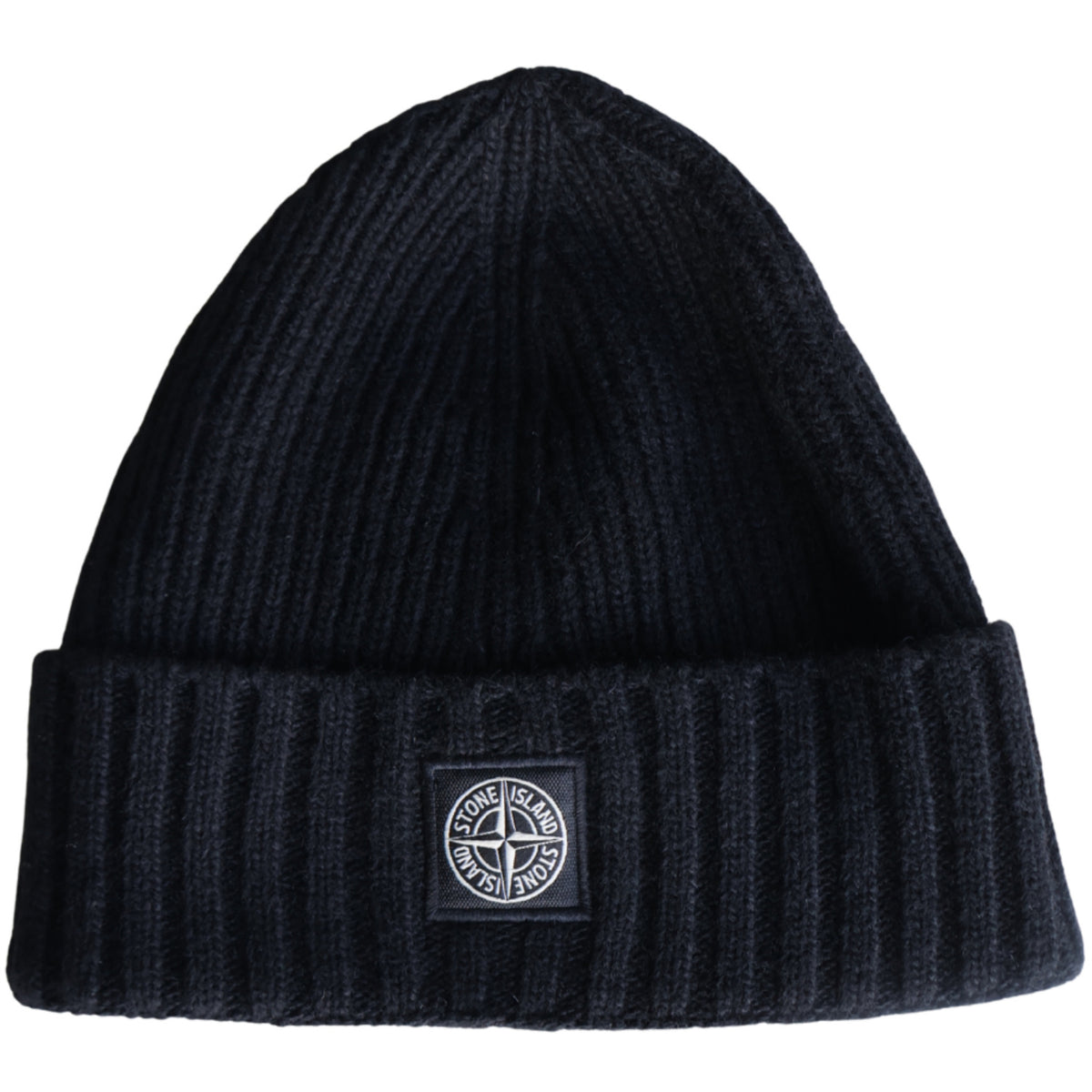 Stone Island Black Beanie