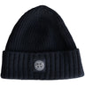 Stone Island Black Beanie