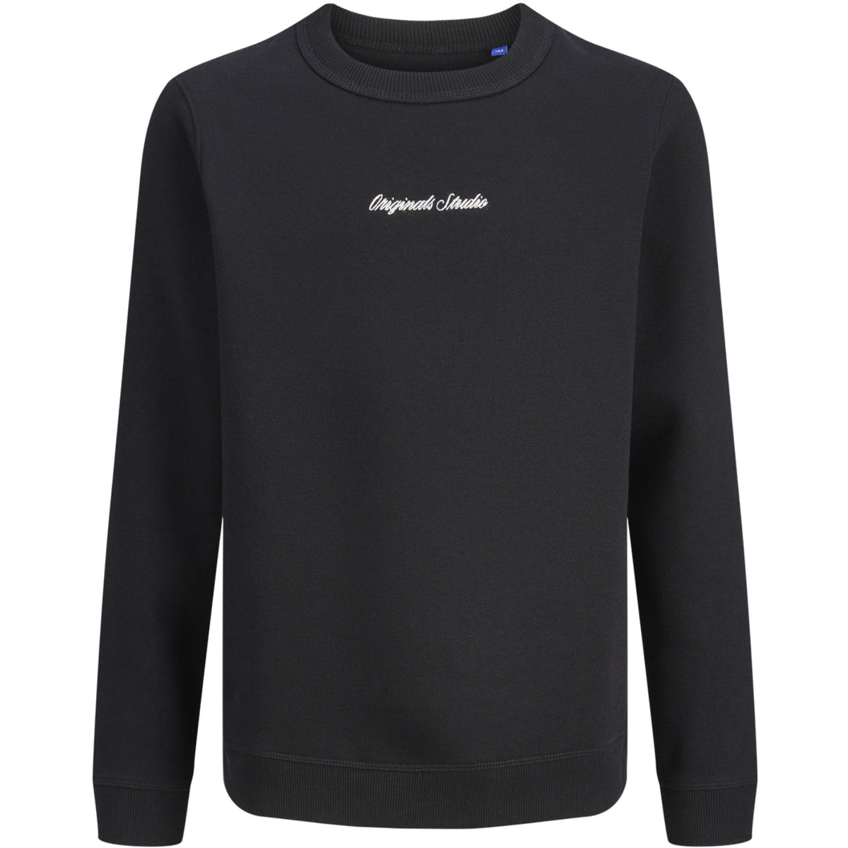 Jack & Jones Black Jwhnorrebro Emb Sweat Crew Jnr