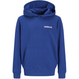 Jack & Jones Beaucoup Blue Jwhunion Print Sweat Hood Jnr