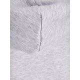 Jack & Jones White Melange Jjaero Sweat Zip Hood Jnr
