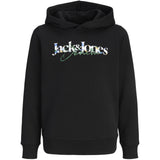 Jack & Jones Black Jjtom Sweat Hood Sn Jnr