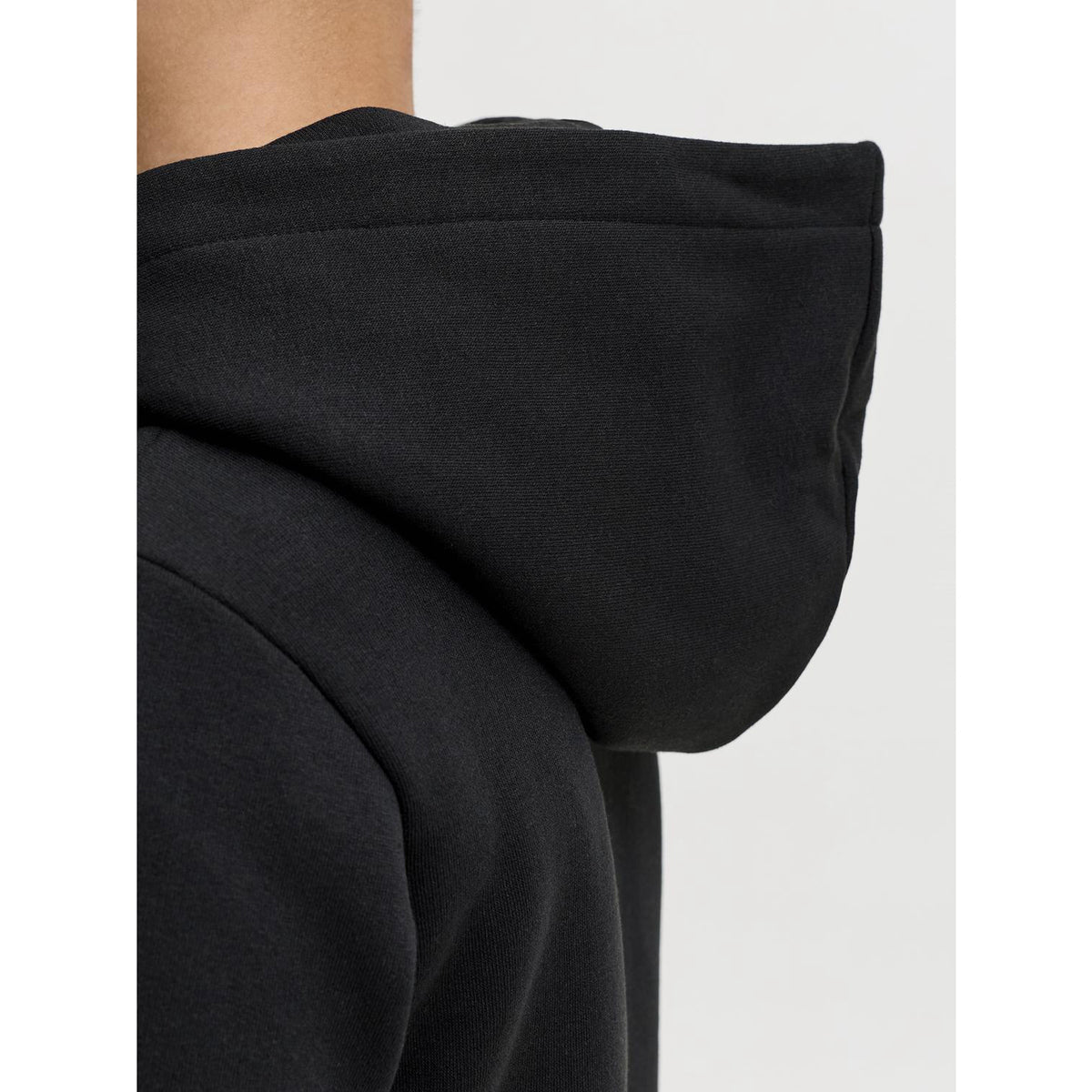 Jack & Jones Black Jjtom Sweat Hood Sn Jnr