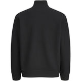 Jack & Jones Black Jcofusion Knit Pocket Full Zip Jnr