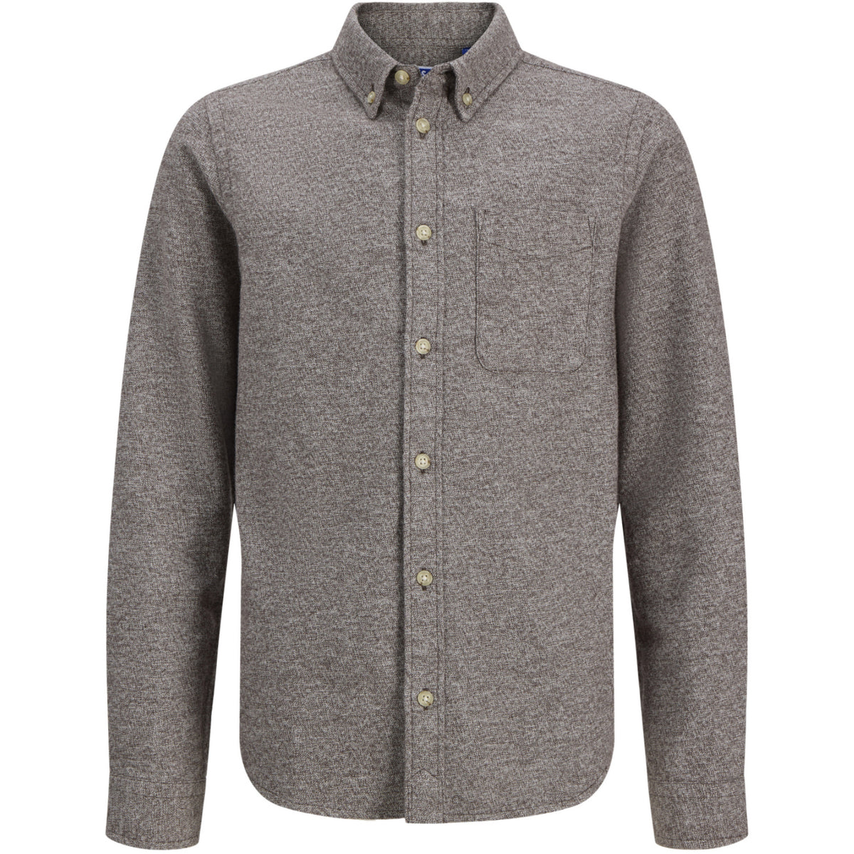 Jack & Jones Hot Fudge Jprbluharvey Twill Solid L/S Shirt Jnr