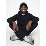Jack & Jones Black Jcofusion Bolt Contrast Panel Swh Jnr