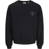Jack & Jones Caviar Jorchamberi Typo Sweat Crew Neck Jnr