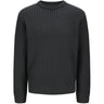 Jack & Jones Asphalt Jjjaxon Knit Crew Neck Jnr