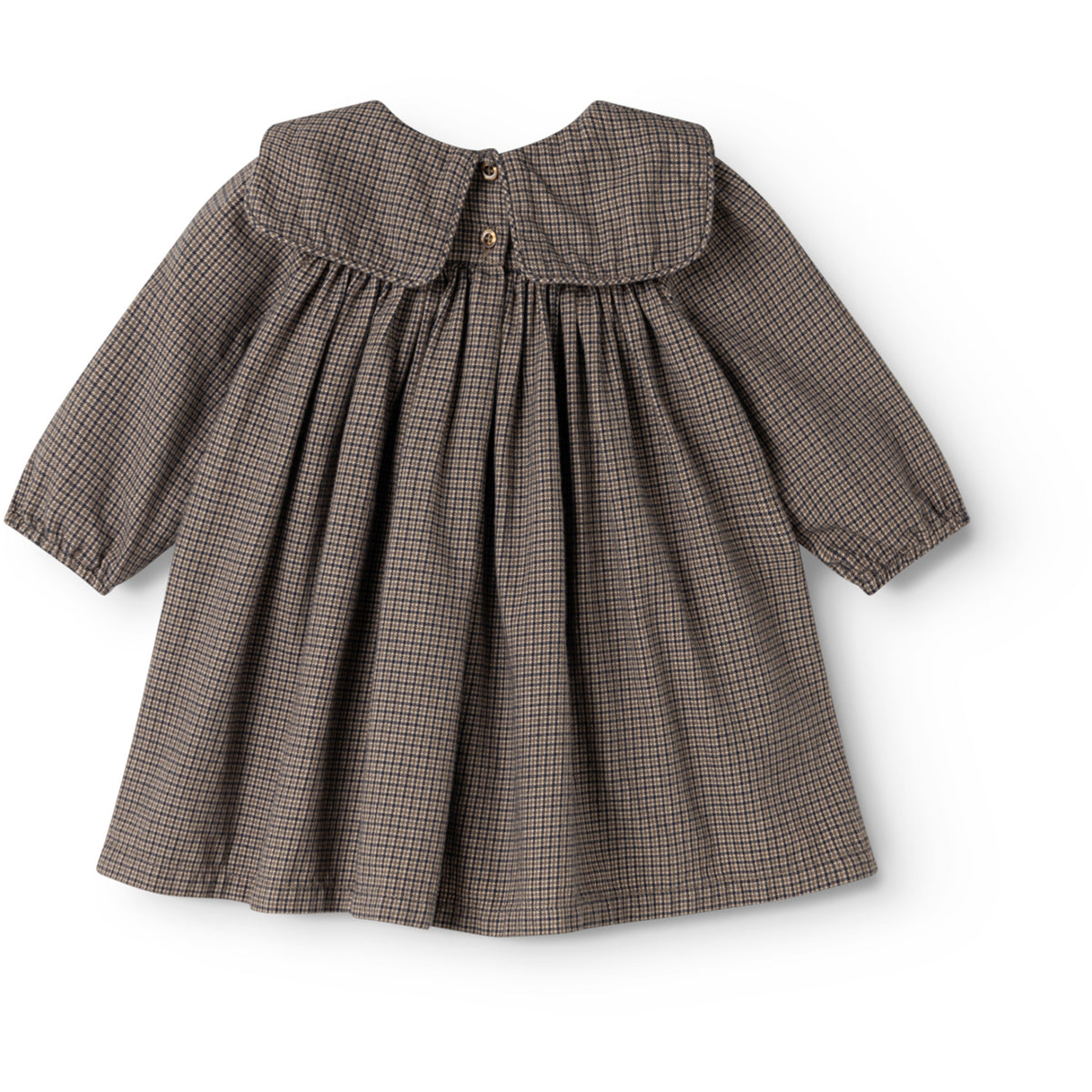 MarMar Structured Soft Cotton Houndstooth Check Dulle Dress