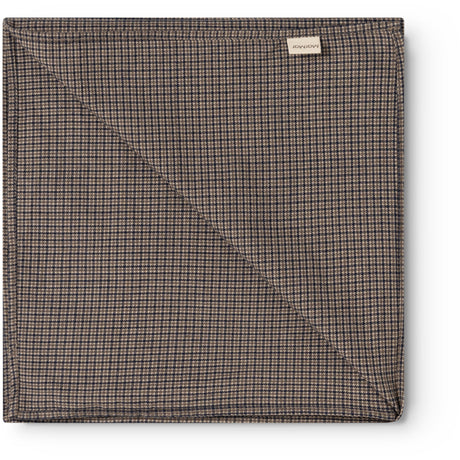 MarMar Structured Soft Cotton Houndstooth Check Airo Scarf