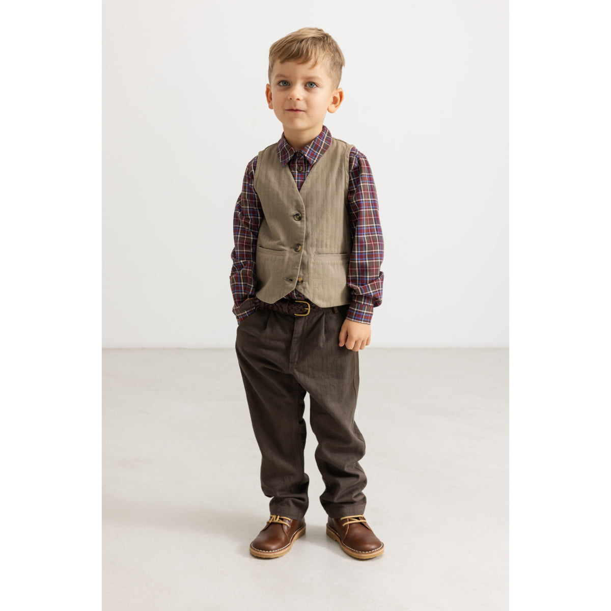 MarMar Herringbone Twill Kalamata Piper Pants