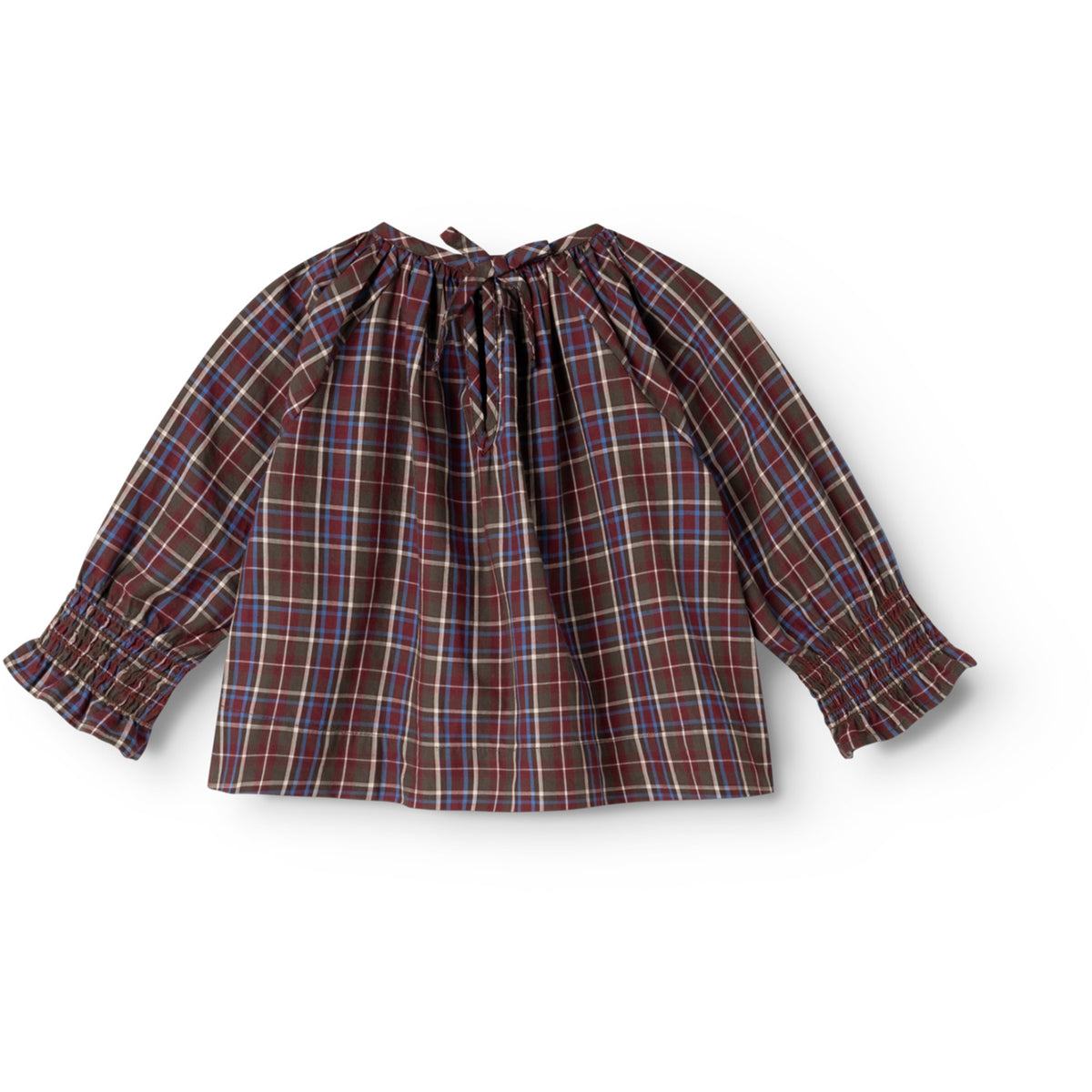 MarMar Check Chocolate Check Tonala Blouse