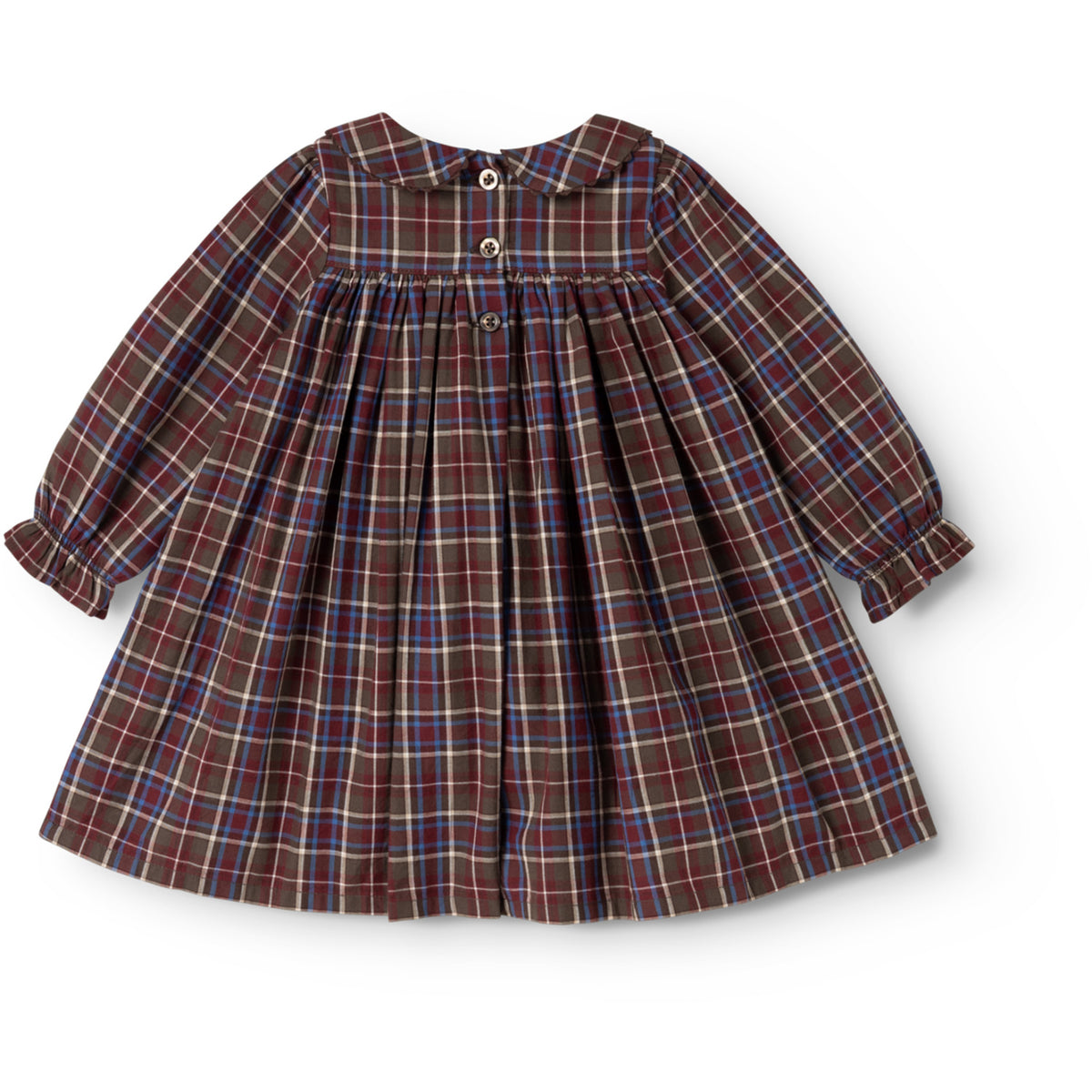 MarMar Check Chocolate Check Dulla B Ls Dress