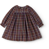 MarMar Check Chocolate Check Dulla B Ls Dress