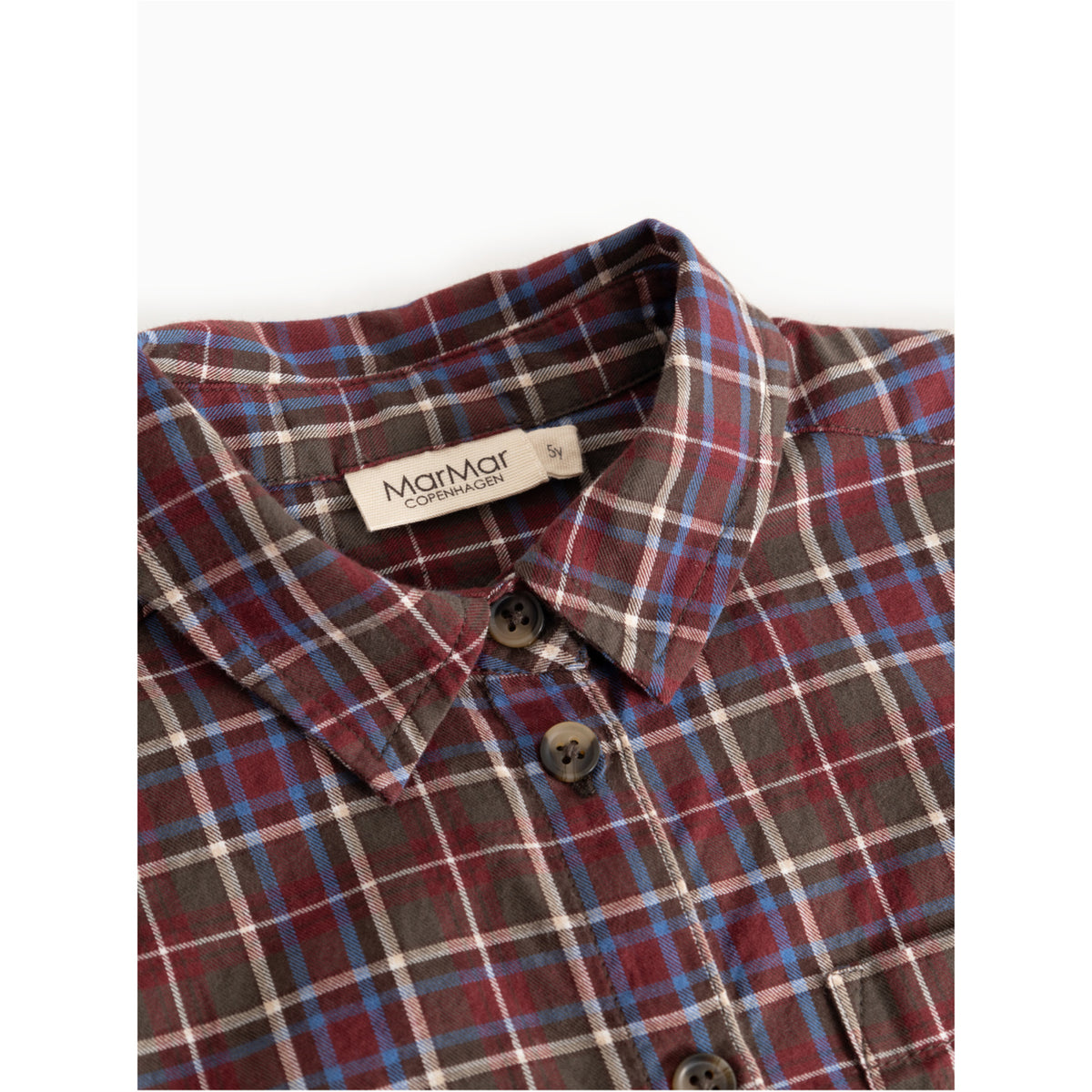 MarMar Check Chocolate Check Tommy Shirt